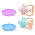 thumbnail image 3 of Ensemble de Machine à Bulles en Forme d'Avion Souffleur de Bulles Automatique Fabricant de Bulles pour Enfant, 3 of 6