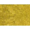 thumbnail image 1 of Ahgly Company Machine Washable Indoor Rectangle Transitional Dark Golden Rod Brown Area Rugs, 2' x 4', 1 of 7