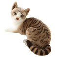thumbnail image 1 of EIGTHTAIL Cat Stuffed Animal 35cm Cozy Companion Stuffed Cat Fun Expression Snuggly Plush Stuffed Animal Cat Style6, 1 of 4