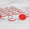 thumbnail image 5 of 20x Disc Plate Hangers Picture Hanging Self Adhesive Stick on Invisible Hooks, 5 of 5