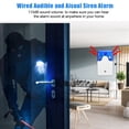 thumbnail image 4 of Wired Indoor Audible Audible And Aisual Alarm Siren Sound Home Security Alarm System For Security Guard Booths, 4 of 8