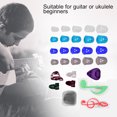 thumbnail image 4 of Anti-Skid Finger Pick, ABS Guitar Picks, For Ukulele Beginner Guitar Beginner, 4 of 8