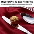 thumbnail image 4 of Vaidha Cutlery Set 4-piece Stainless Steel Cutlery Set Knife Spoon And Fork Set Cutlery Set Mirror Polished Edges, 4 of 7
