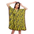 thumbnail image 1 of Moomaya Robe Courte de Caftan de Plage, Robe de Couverture Imprimée, Kaftan pour Femmes, Tenue de Plage, Couverture, 1 of 4