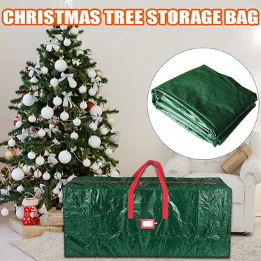 Wzzjkit Boîte de Rangement pour Arbre de Noël, Housse de Sac de Rangement pour Arbre de Noël Grande Capacité pour Couette Vêtements Entrepôt Sacs de Rangement Organiser Outils, Sac de Rangement pour Arbre de Noël
