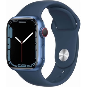 Rénovés Apple montre Series 7 Aluminium 45 mm (GPS + Bleu (grade A)