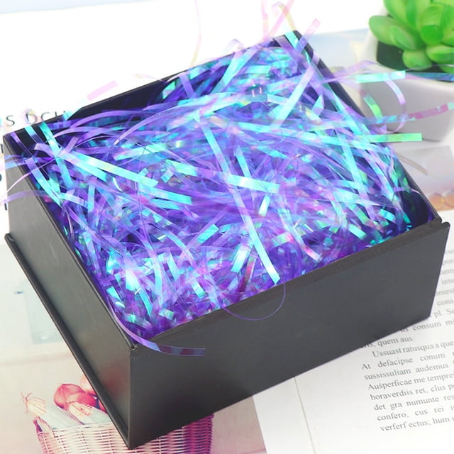 3mmlk Raffia Gift Box Filler for Wedding Favors & DIY Crafts | Plastic Shredded Filler for Gift Baskets, Packaging Embellishments, Party Decorations, Floral Arrangements, Birthday & Holiday Gift