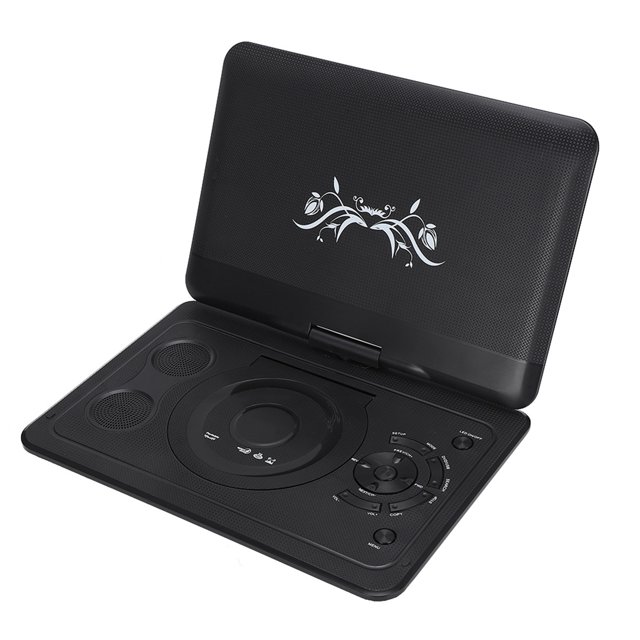 Lecteur Multimédia, Interface USB Résolution 800x480 Lecteur DVD, Récepteur Radio FM, Bureau pour Maison Voiture Véhicule