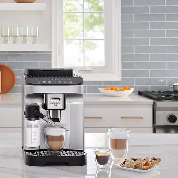 Open Box) De'Longhi ECAM29084SB Magnifica Evo with LatteCrema