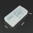 thumbnail image 1 of Tool Box Transparent Rectangle Plastic Storage Box Screw Holder For Electronic Components Case Organizer Container Tool Box, 1 of 9