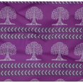 thumbnail image 4 of oneOone Organic Cotton Poplin Twill Fabric Arrow & Tree Block Printed Fabric 1 Yard 42 Inch Wide, 4 of 4