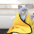 thumbnail image 3 of Microfiber Pet Grooming Towel Super Absorbent Washcloth for Gentle Bathing and Swimming Cleaning, 3 of 6