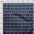 thumbnail image 2 of oneOone Georgette Viscose Fabric Chevron Ikat Print Sewing Fabric BTY 42 Inch Wide, 2 of 4