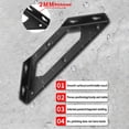 thumbnail image 3 of Stainless Steel Multifunctional Corner Brace 3-Sided Fixed Angle Support for Furniture Shelves Cabinet Trapezoidal Shape Durable Structural Connector, 3 of 4