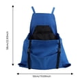 thumbnail image 2 of Gardeners Apron with Quick Release Pockets Water- Fabric Adjustable Back Straps for Fruit Picking and Yard Work, 2 of 6