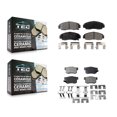 thumbnail image 1 of TEC Front Rear Ceramic Brake Pads Kit for Car Honda Accord Acura TL TSX CL RL KTC-100397, 1 of 10