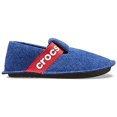 thumbnail image 2 of Crocs Kids' Classic Slipper | Fuzzy Slippers, Cerulean Blue, 5 Toddler, 2 of 4