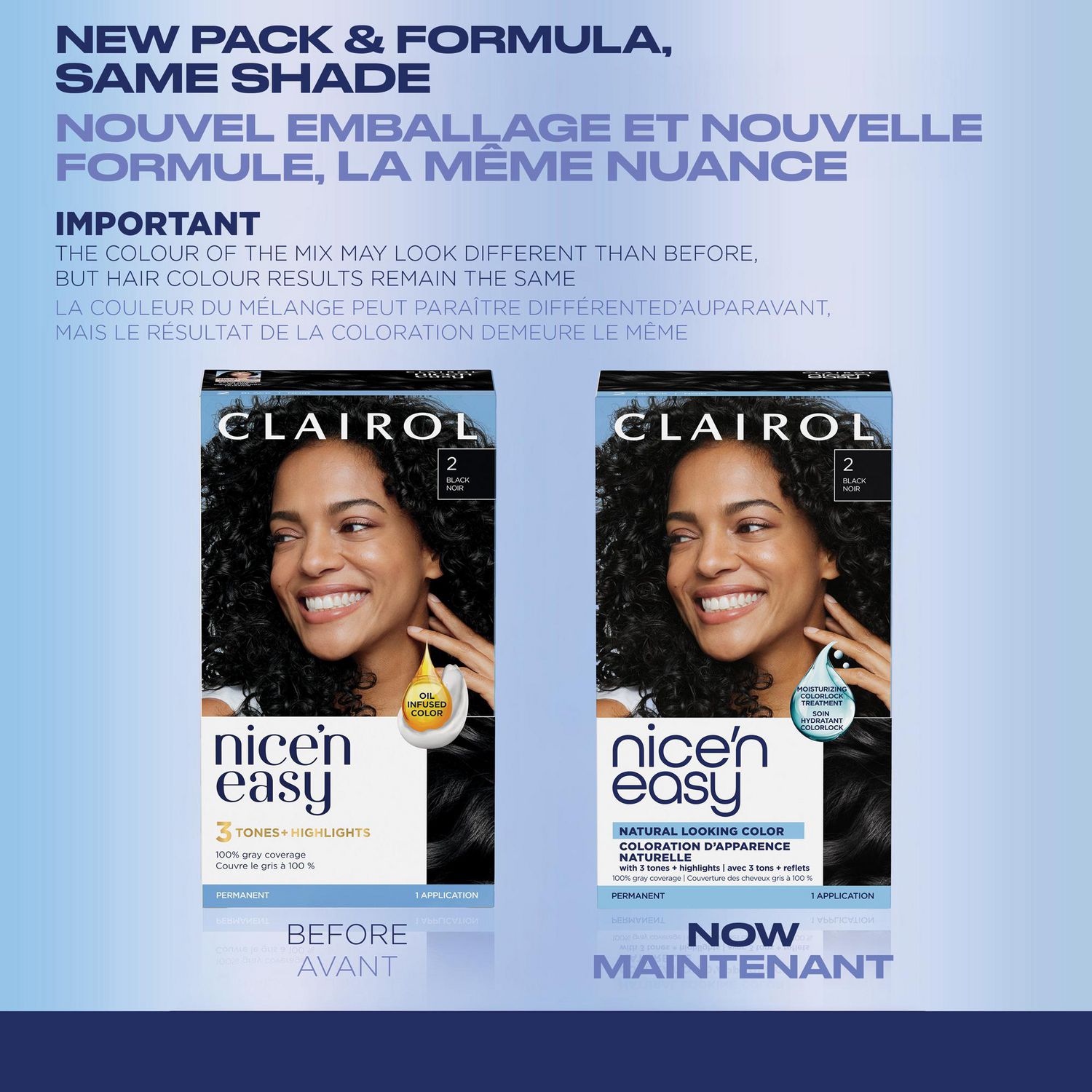 Coloration permanente Clairol Nice'n Easy