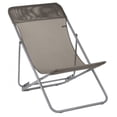 thumbnail image 2 of Lafuma Maxi Transat Chaise à Sangle Pliante de Camping en Maille d'Acier, Graphite, Lot de 2, 2 of 3