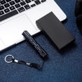 thumbnail image 3 of Wdhugt Led Small Flashlight Waterproof Portable Handheld Torch With Strong White Light For Home And Travel 3.7X0.8X0.8 Inch Metal Body 1-Piece, 3 of 8