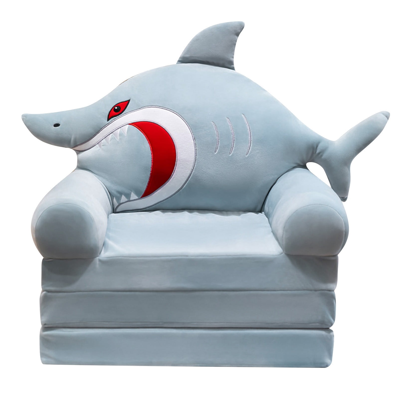 Hearth & Gear Foldable Kids Sofa Backrest Armchair 2 In 1 Foldable Children Sofa Cute Cartoon Lazy Sofa Children Flip Open Sofa Bed For Living Room Bedroom Without Liner Filler Sciatica Seat 360°