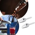 thumbnail image 2 of Gkeoshab Tableware Ice Scoop Set Of 2 Small Stainless Steel For Ice Cube Candy Flour Sugar Metal Utility For Canisters Baking Kitchen Pantry Dishwasher Home & Garden, 2 of 7