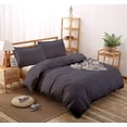 thumbnail image 3 of 800 Thread Count 100% Egyptian Cotton 5 Piece Duvet Set with Zipper Closure & Corner 5 Pc Duvet Set Solid Pattern, 3 of 4