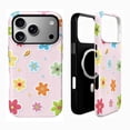 thumbnail image 1 of SKLYDDI Cute Floral Aesthetic Case for iPhone 14 Pro Max, Compatible with MagSafe, 1 of 7