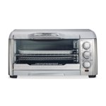 Hamilton Beach Quantum™ Air Fryer Toaster Oven, 0.65 CU. ft. Capacity, 1400 Watts, Stainless Steel, 31350G