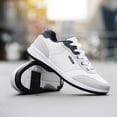 thumbnail image 4 of XZNGL Chaussures de Course Lacets de Chaussures pour Espadrilles Hommes Mode Décontractée à Lacets Cuir Sport Chaussures de Course Respirantes Espadrilles, 4 of 8