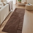 thumbnail image 4 of Boho Area Rug x Machine Washable Rugs for Living Room Non Slip Soft Carpet Geometric Jacquard Textu Carpet for Bedroom Dining Room Nursery Office Living Room Rug -, 4 of 8