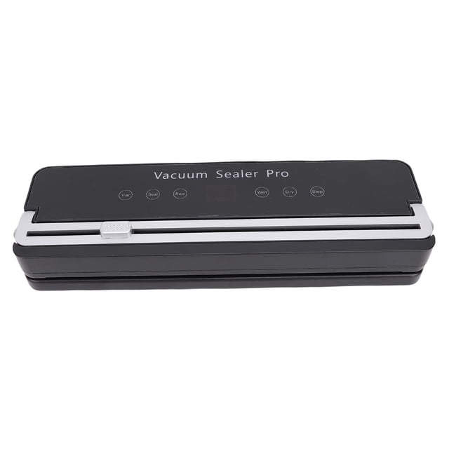 Vacuum Sealer Machine with Cutter, 120W Automatic Vacuum Air Food Sealer Compact Food Vacuum Sealing Preservation System Compact Food Sealing Machine for Home Kitchen