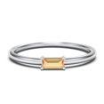 thumbnail image 1 of East-West Stackable Baguette Birthstone Ring - Citrine (November), 1 of 5