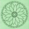 thumbnail image 1 of Ahgly Tapis d'Intérieur Lavable en Machine Carré Vert Menthe, 5 Pieds Carré, 1 of 7