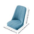 thumbnail image 4 of Wzzjkit Dining Chair Covers, Chair Covers for Dining Room Stretch Chair Slipcover, for Dining Room Kitchen Chair Protector Cover with Elastic Bands, Removable, Washable, 4 of 7
