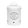 thumbnail image 2 of Metal Storage Bin, Vegetable Container, Potato Onion Garlic Organizer, Iron Kitchen Canister with Lid, 1-Piece, 2 of 6