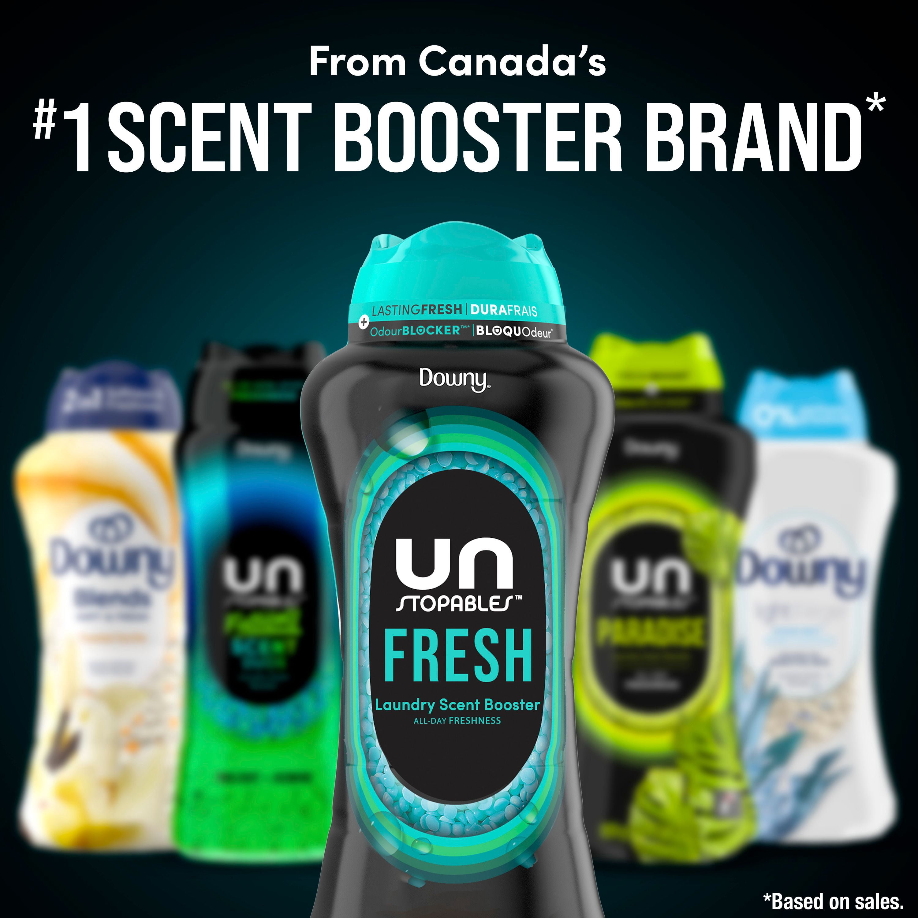 Downy Unstopables In Wash Scent Booster Beads, Fresh Scent, Laundry Beads for odour Protection, Downy Scent Booster Beads, Laundry Scent Boosters