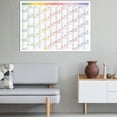 thumbnail image 4 of 2026 Large Wall Calendar,Year Planner with Stickers,12-Month Academic Organizer,Daily Planning Layout,Home Office Wall Calendar,Color-Coded Monthly Schedule,Thick Paper,At-A-Glance Year Calendar, 4 of 6