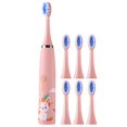 thumbnail image 2 of Hbdhejl Electric Toothbrush Children Usb Rechargeable Toothbrush Soft Hair Cleaning Tool, 2 of 2