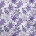 thumbnail image 1 of oneOone Tissu Georgette Viscose Violet Texture Florale Matériel de Robe Tissu Imprimé Tissu au Mètre 42 Pouces de Large, 1 of 4