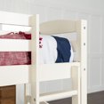 thumbnail image 2 of Manor Park Classic Solid Wood Twin Over Twin Bunk Bed, 2 of 7