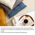 thumbnail image 1 of Chair Cushion Fixed Rope Seat Square Pad Seat Pad Square with Straps Pillows Non-Slide Washable Tear-Resistance for Bedroom Student Beige, 1 of 8
