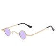 thumbnail image 2 of 2 Pcs Lunettes de Soleil Polarisées Punk Années 70 Hippie Cercle Petites Lunettes de Soleil - Lunettes de Soleil Rétro Rondes Hommes Femmes Vintage Petit Cercle, 2 of 5