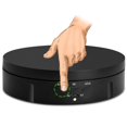 thumbnail image 2 of jifeng ABS Electric Rotating Display Stand Turntable Cosmetics Watch Holder Black, 2 of 7