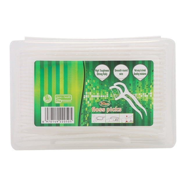 Floss Floss Picks Tooth Picking Tool Cleaner 50pcs Floss Disposable Toothpick Tooth Cleaning Oral Hygiene Care Tool