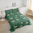 thumbnail image 4 of Erosebridal Ensembles de Couette Canard de Lac Format Grand, Couettes et Duvets Faune Rustique, Déco de Chambre Dessin Animé, Réversible 3 Pcs, 4 of 8