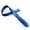 Blue, variant on TINZ Sequined Men's And Women's Sequined Tie Formal Wedding Evening Party Performance Stage Tie Small Zip Ties Clear No Crease Hair Ties Men's Novelty Bow Ties