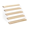 thumbnail image 2 of HILABEE Ladder Acrylic Stands, Clear Display Shelf, for Collectibles Perfume Figure Five-tiers, 2 of 9