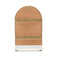 thumbnail image 4 of Kate and Laurel Chadwin Arch Wall Mirror with Shelf, Gold 12x20, 4 of 9