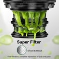 thumbnail image 4 of LINKChef Juicer Machine, Slow Masticating Machines with 4.1" Extra Large Feed Chute Fit Whole Fruits & Vegetables Easy Clean Effortless for Batch Juicing, High Juice Yield, BPA Free 150W (Silver), 4 of 9